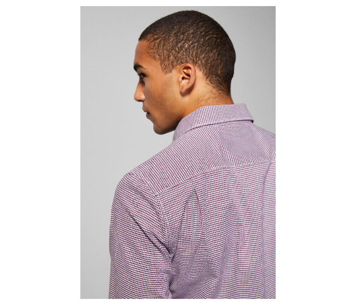 Springfield 150492468 XS Shirts for Men - Wine - Zoom Image 2