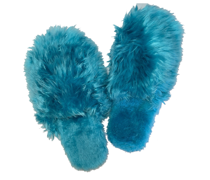 Casual LFC112 US 06 Daily Wear Soft Flat Home Slippers for Women - Light Blue - Zoom Image