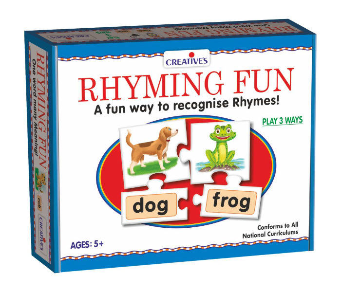 JMsouq Creative Educational CE00209 Rhyming Fun Educational Game for Kids - Zoom Image