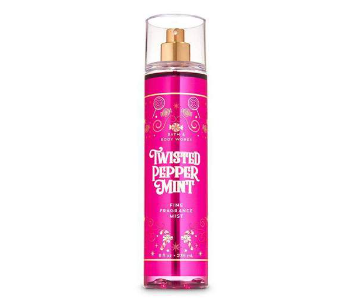 Bath and Body Works 236ml Twisted Pepper Mint Fine Fragrance Mist - Zoom Image