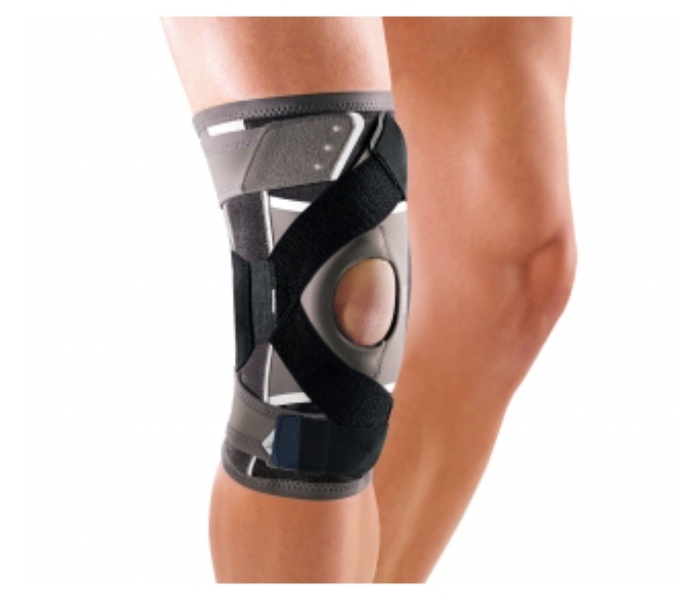 Lohmann and Rauscher 2177018700 Size 3 Ligaction City Comfort Knee Brace - Black - Zoom Image