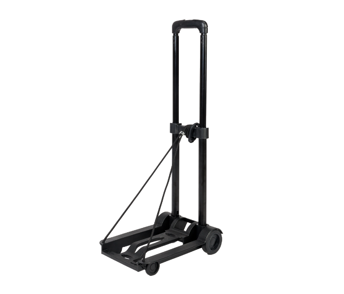 Generic 34Kg Heavy Duty Foldable Utility Luggage Cart - Black - Zoom Image 5