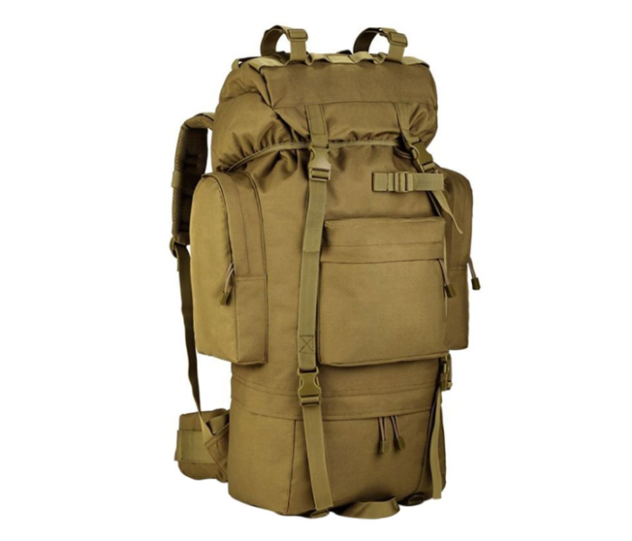 65cm Tactical Hiking Backpack - Khaki - Zoom Image