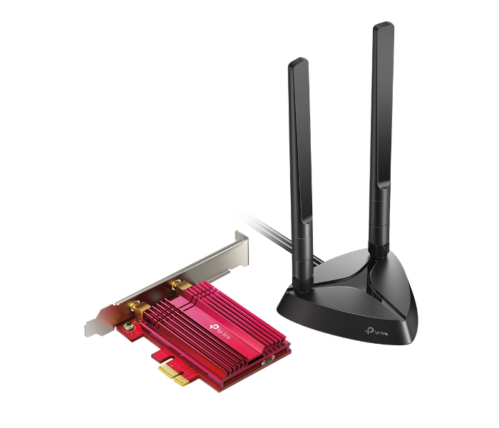 TP-Link Archer TX3000E AX3000 Wi-Fi 6 Bluetooth 5.0 PCIe Adapter - Black - Zoom Image 1