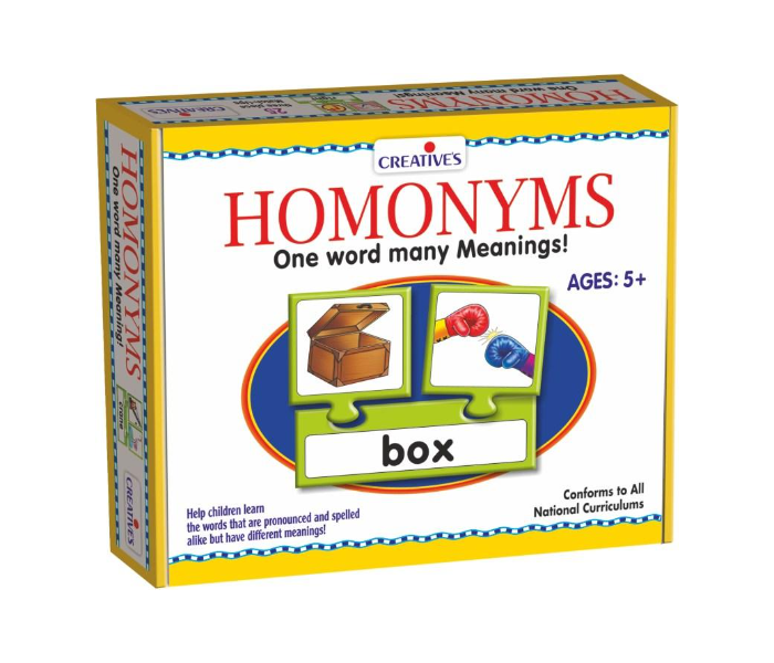 JMsouq Creative Educational CE00205 Homonyms Educational Game for Kids - Zoom Image 1