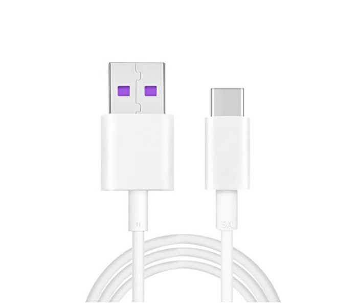 Huawei AP71 Super Charge Type C Cable - White - Zoom Image 1