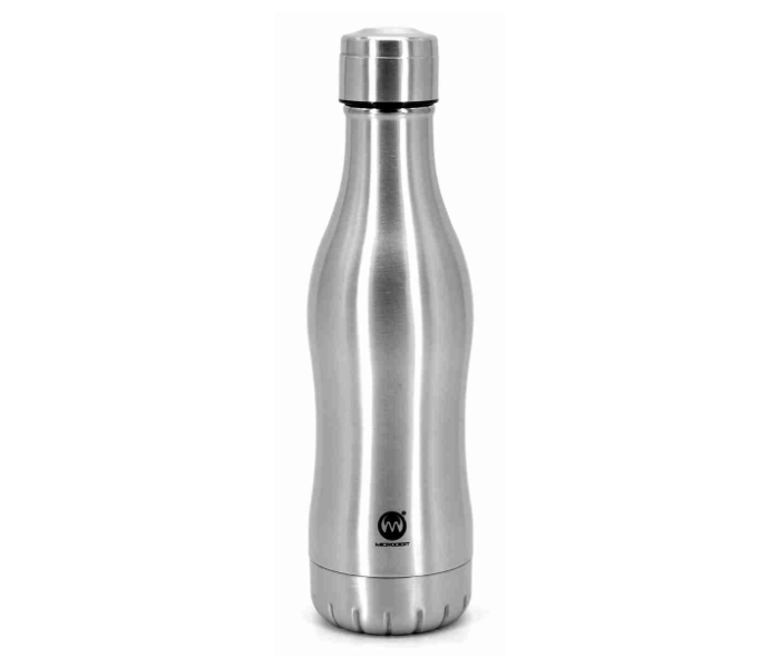 Microdigit MR975VB 650ml Vacuum Water Bottle - Silver - Zoom Image 1