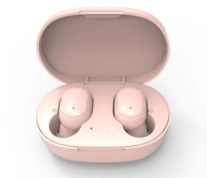 A6S Bluetooth 5.0 TWS Wireless Earphone with Noise Cancelling Mic - Pink  - Zoom Image