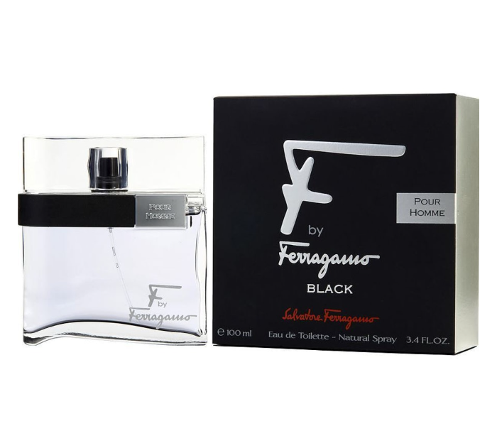 Salvatore Ferragamo 100ml F by Ferragamo Black Eau de Toilette for Men - Zoom Image