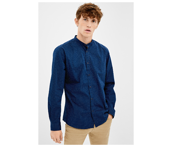 Springfield 150673012 Small Shirts for Men - Medium Blue - Zoom Image 1