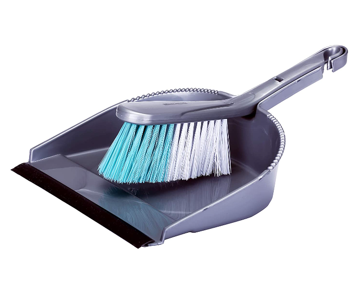 Royalford RF2368-DPW/B Dust Pan & Brush - Grey - Zoom Image 2