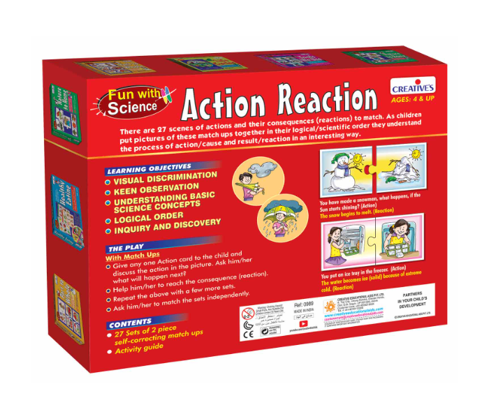 JMsouq Creative Educational CE00989 Action and Reaction Educational Game for Kids - Zoom Image 3