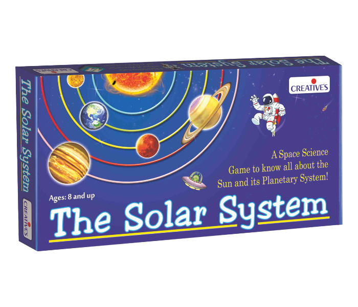 JMsouq Creative Educational CE00210 The Solar System Board Game for Kids - Zoom Image 1