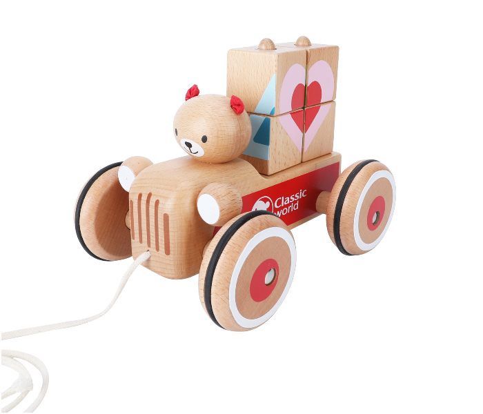 Classic World 53573 Wooden Coco Truck Toy for Kids - Zoom Image 1