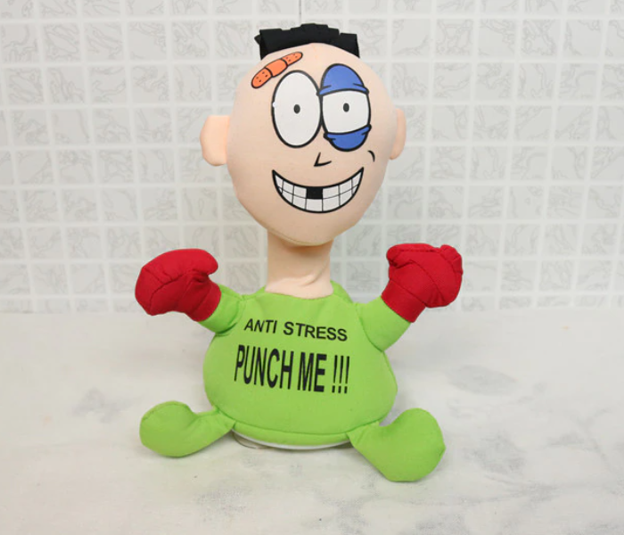 FN-PUNCH ME Anti Stress Toy for Hitting Little Kids Creative Electric Decompression Doll Kinetic Interactive Plush Toys - Zoom Image 1