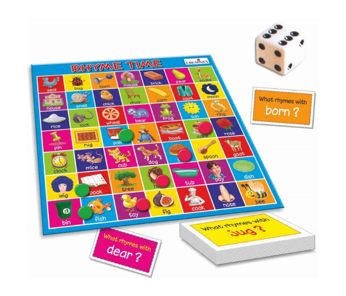 JMsouq Creative Educational CE00212 Rhyme Time Educational Game for Kids - Zoom Image 2