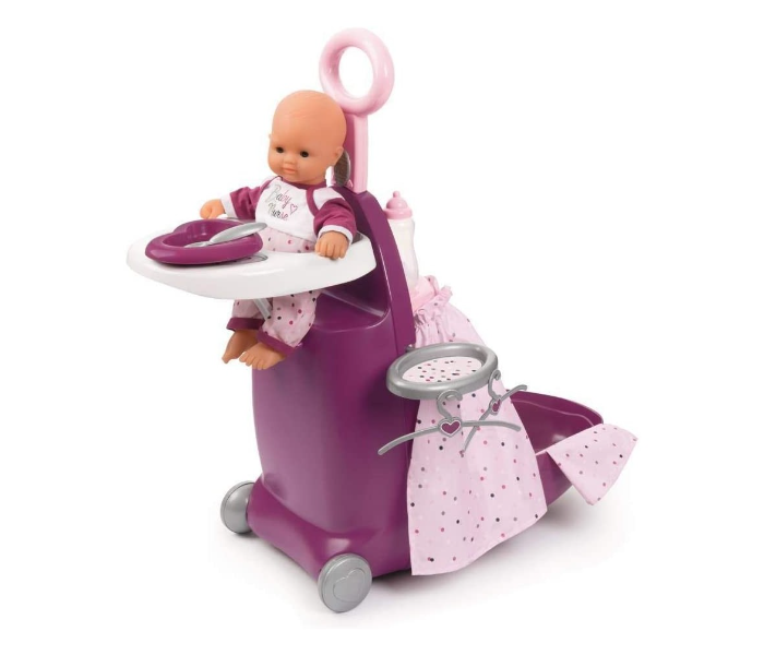 Smoby 7600220346 Baby Nurse 3 in 1 Nursery Suitcase - Pink - Zoom Image 2