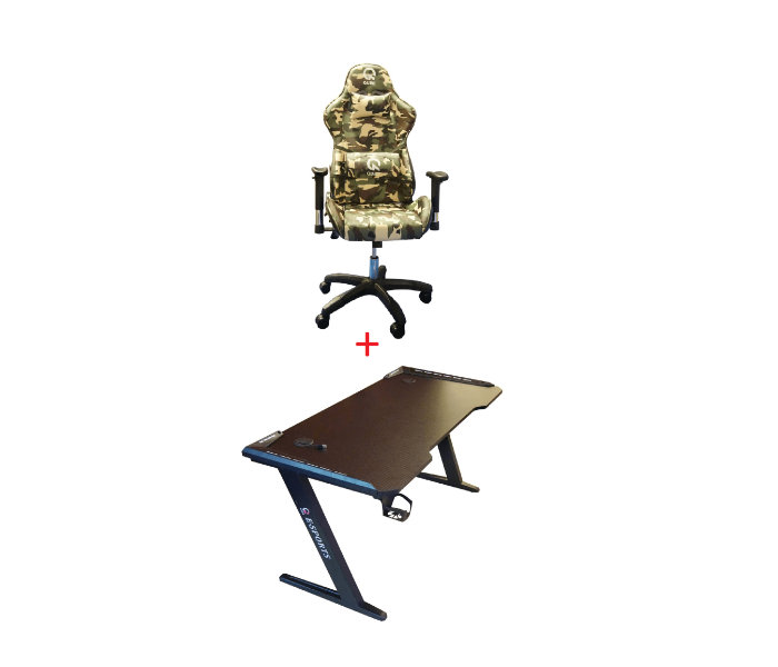 Qube Summer Bundle 4 Gaming Table and Chair - Zoom Image