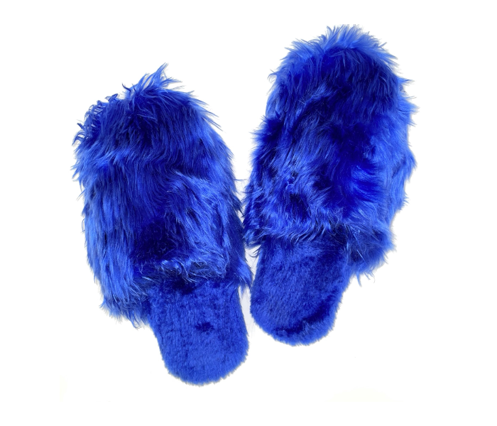 Casual LFC112 US 09 Daily Wear Soft Flat Home Slippers for Women - Blue - Zoom Image