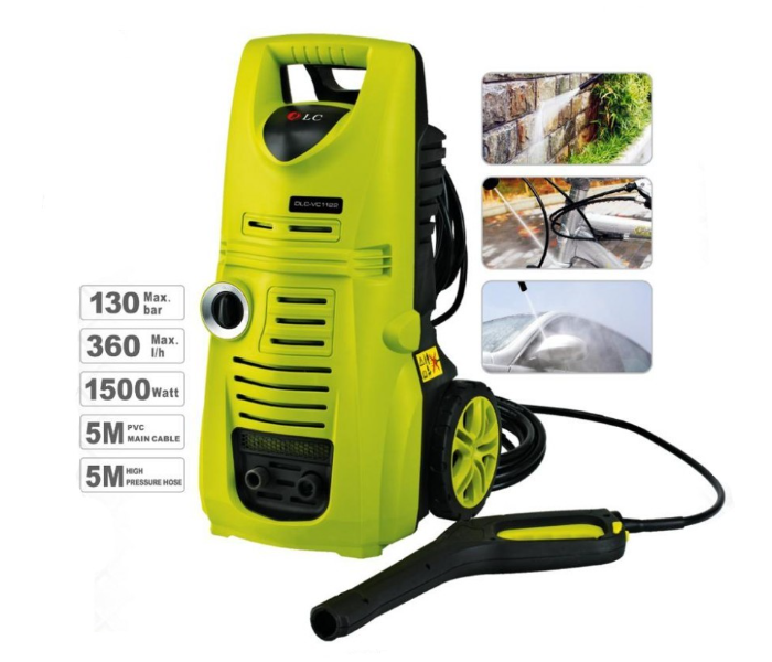 Dlc DLC-VC1122 1500W High Pressure Washer - Green - Zoom Image 2