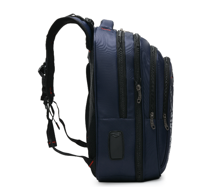 Star Gold SG-BP220 18 Inch Laptop Backpack - Navy Blue - Zoom Image 3