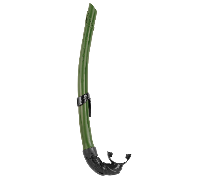 Cressi Corsica Snorkel Apnea Tube - Green - Zoom Image