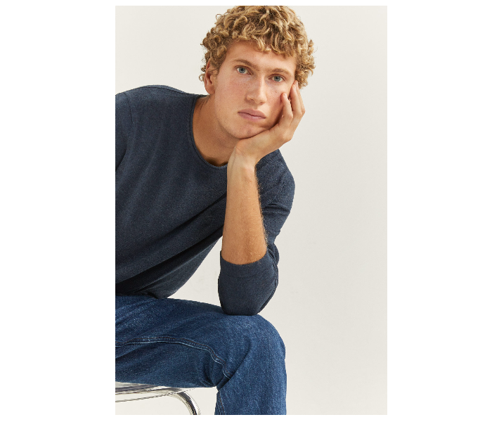 Springfield 140938711 XXL Knitwear for Men - Dark Blue - Zoom Image 2