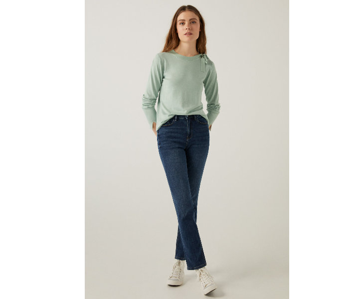 Springfield 133967223 Large Knitwear for Women - Green - Zoom Image 1