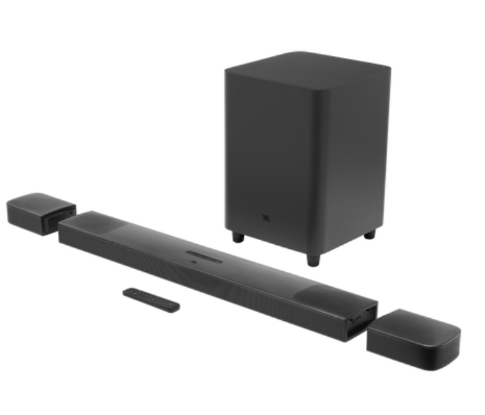 JBL Bar 9.1 True Wireless Soundbar System and Surround Speakers with Dolby Atmos - Black - Zoom Image 1