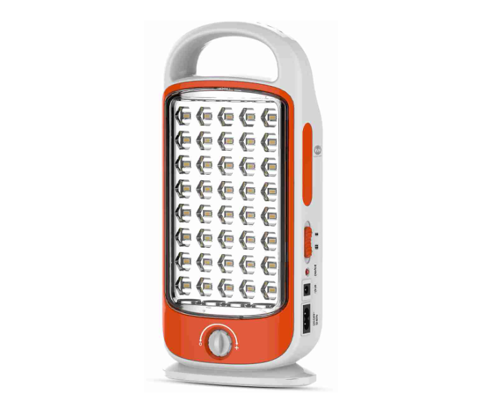 Microdigit MR304RL Rechargeable LED Lantern - White and Orange - Zoom Image