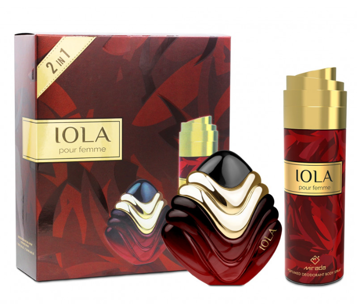 Mirada 2 in 1 Iola Pour Feeme Gift Set for Women - Zoom Image