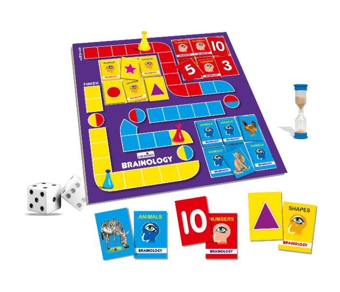 JMsouq Creative Educational CE00232 Brainology Educational Game for Kids - Zoom Image 2