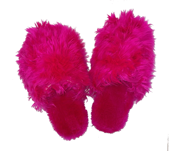 Casual LFC112 US 06 Daily Wear Soft Flat Home Slippers for Women - Dark Pink - Zoom Image