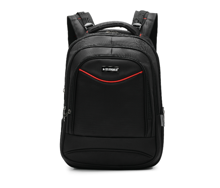 Star Gold SG-BP220 18 Inch Laptop Backpack - Red and Black - Zoom Image 1