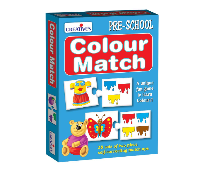 JMsouq Creative Educational CE00615 Colour Match Educational Game for Kids - Zoom Image 1