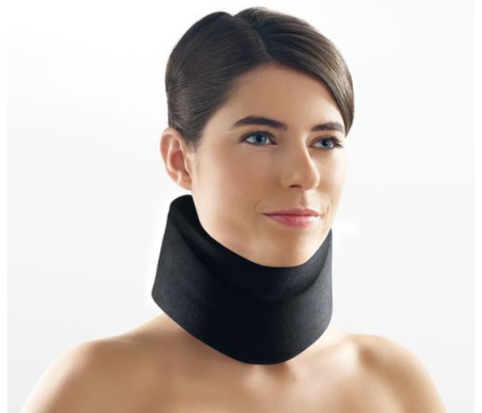 Lohmann & Rauscher 2177020700 T3 Velpeau Cervix 2 Classic Anatomically Shaped Cervical Collar With Extra Reinforcement - Black - Zoom Image 3