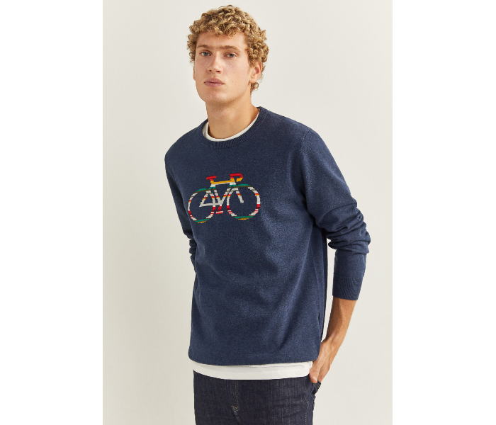 Springfield 141960911 XL Knitwear for Men - Dark Blue - Zoom Image 2