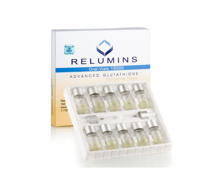 Relumins RL-10V Advanced 15000Mg Oral Glutathione 10 Vials - Zoom Image