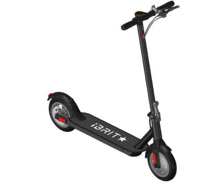 iBRIT Rush Lite Foldable Electric Scooter - Black - Zoom Image 1