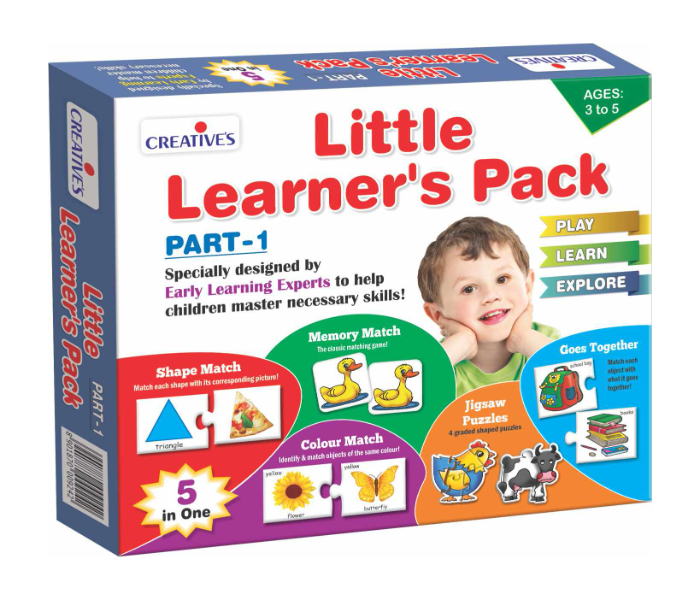 JMsouq Creative Educational CE00251 Little Learners Pack 1 Educational Game for Kids - Zoom Image 2