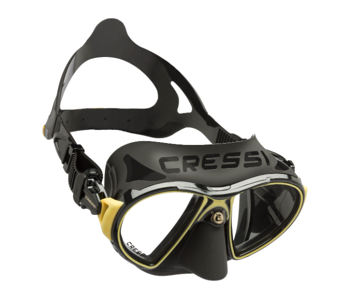 Cressi Zeus Professional Diving Mask - Black - Zoom Image