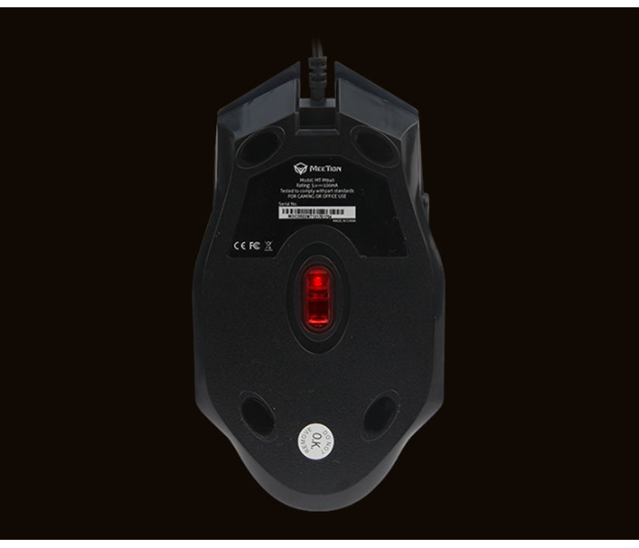 Meetion M940 USB Corded Backlit Gaming Mouse - Black - Zoom Image 6