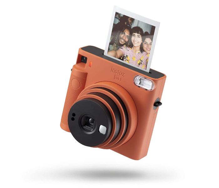 Fujifilm Instax Square SQ1 Instant Film Camera - Terracotta Orange - Zoom Image 1