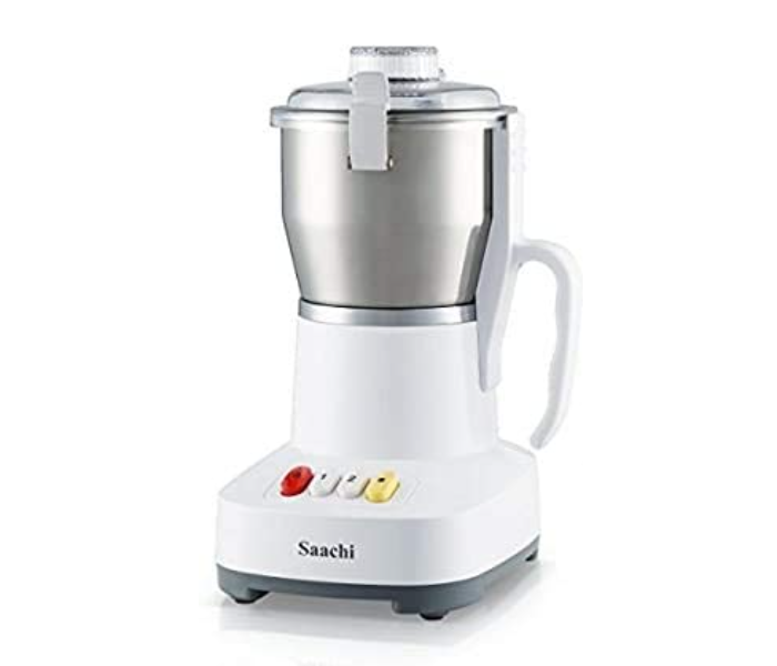 Saachi CG-4961 800W 300gm Coffee and Spice Grinder - White - Zoom Image 1