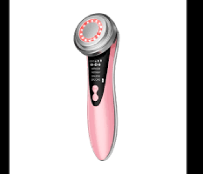 COMBO Wochuan W618B Multi-function Rechargeable Facial Massager - Pink and Wochuan W605Z T Shape Skin Care Facial Massager Roller - Gold - Zoom Image 3