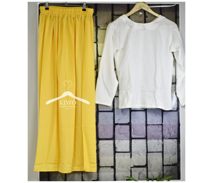 Kiwo Full Set Skirt and Top XXL - Yellow - Zoom Image