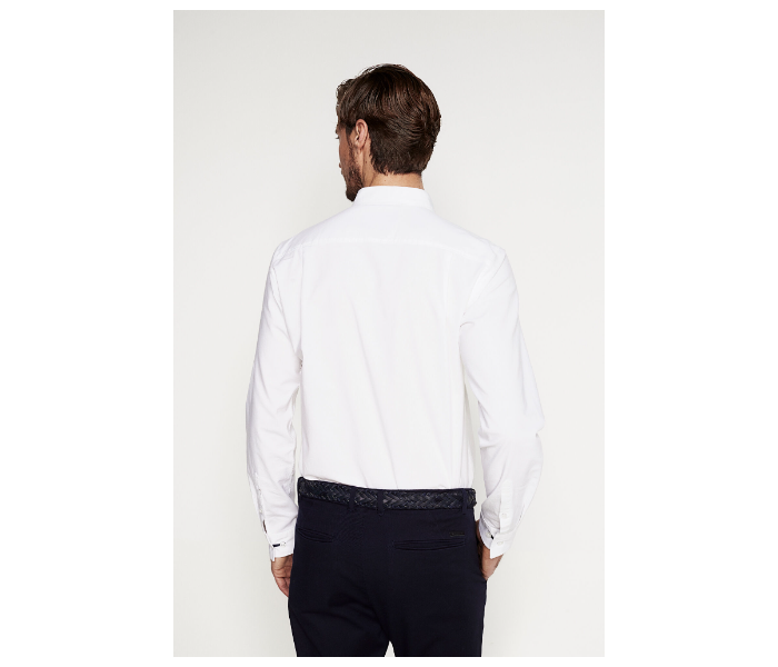 Springfield 150339199 XXL Shirts For Men - White - Zoom Image 5