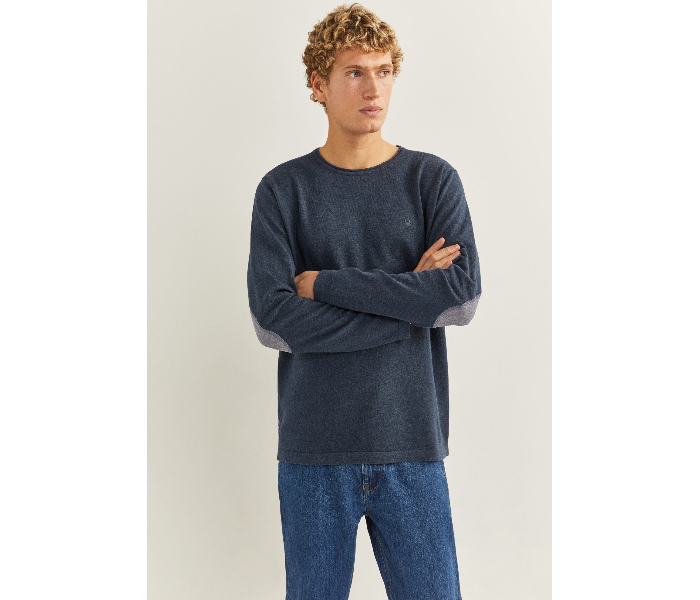 Springfield 140938711 Large Knitwear for Men - Dark Blue - Zoom Image 1