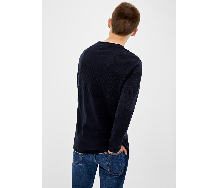 Springfield 140676011 XL Knitted Jumper for Men - Dark Blue - Zoom Image 2