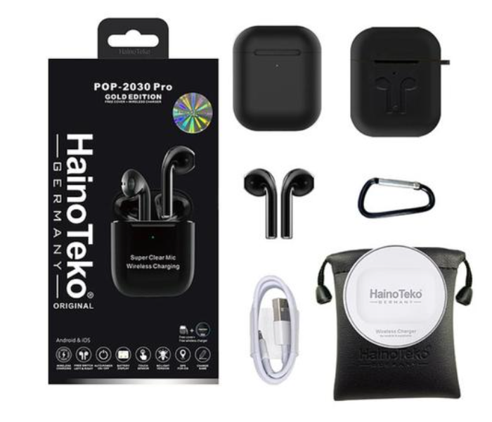 Haino Teko POP 2030 Pro Airpod - Black - Zoom Image 2